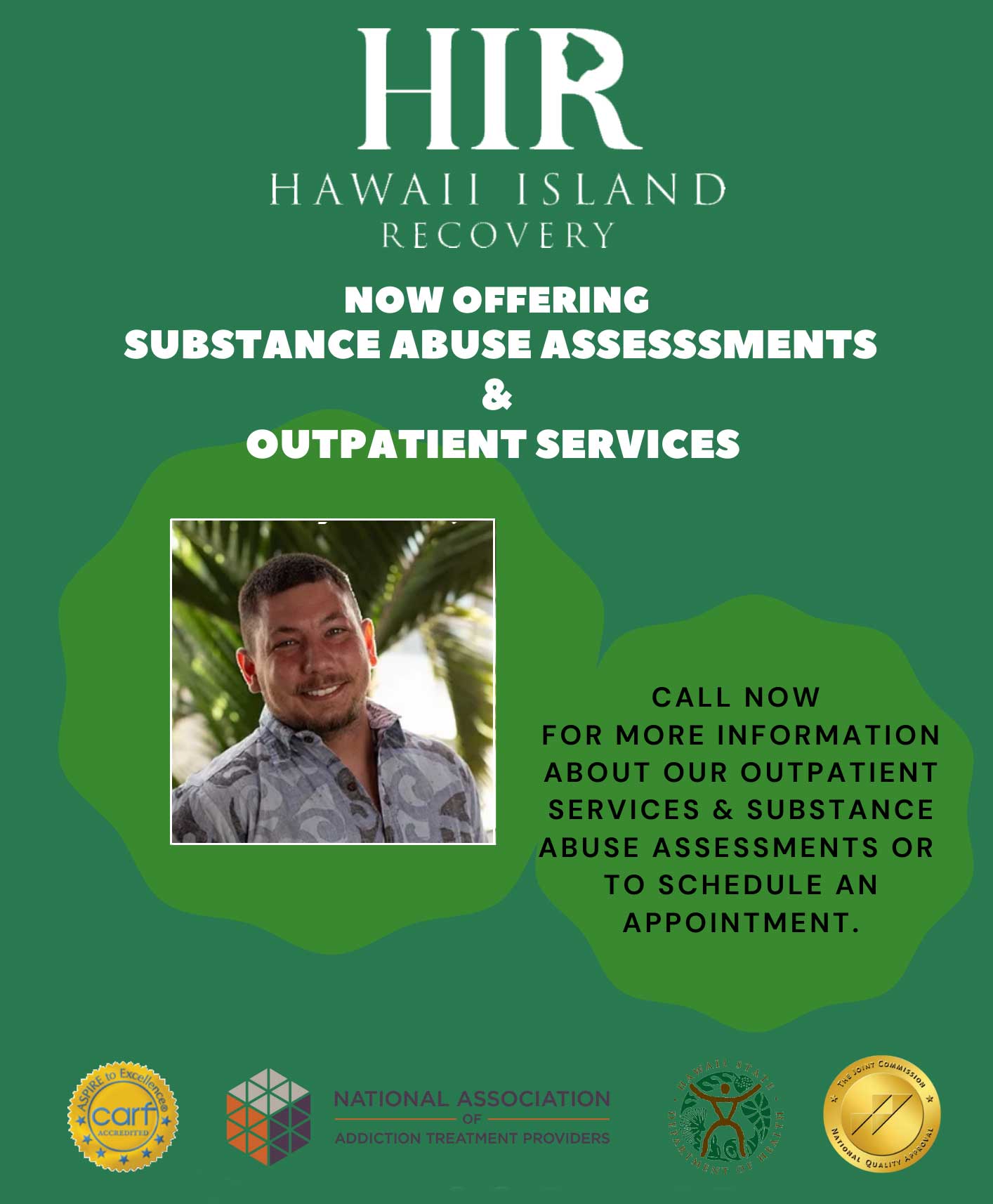 Substance Abuse Assessments and outpatient services Substance Abuse Assessments and outpatient services