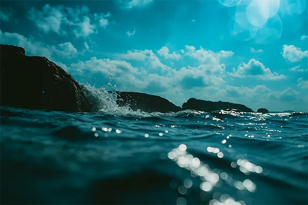 Just-above-water